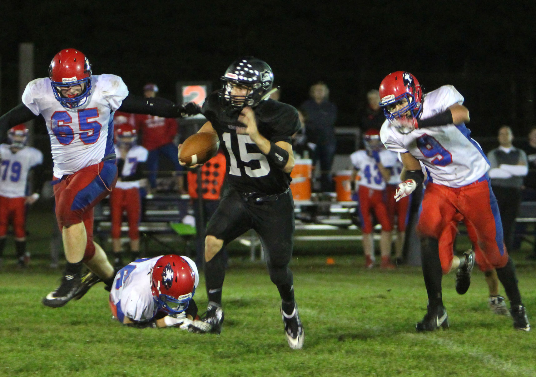 Pepin/Alma at Lake Holcombe/Cornell football 9-7-18